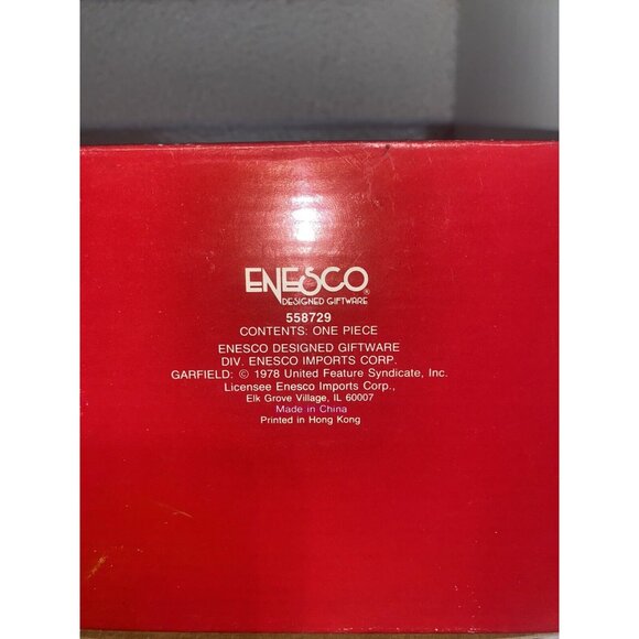 Enesco Garfield Light-Up Holiday Stocking Hanger 1978 with box - Picture 4 of 9